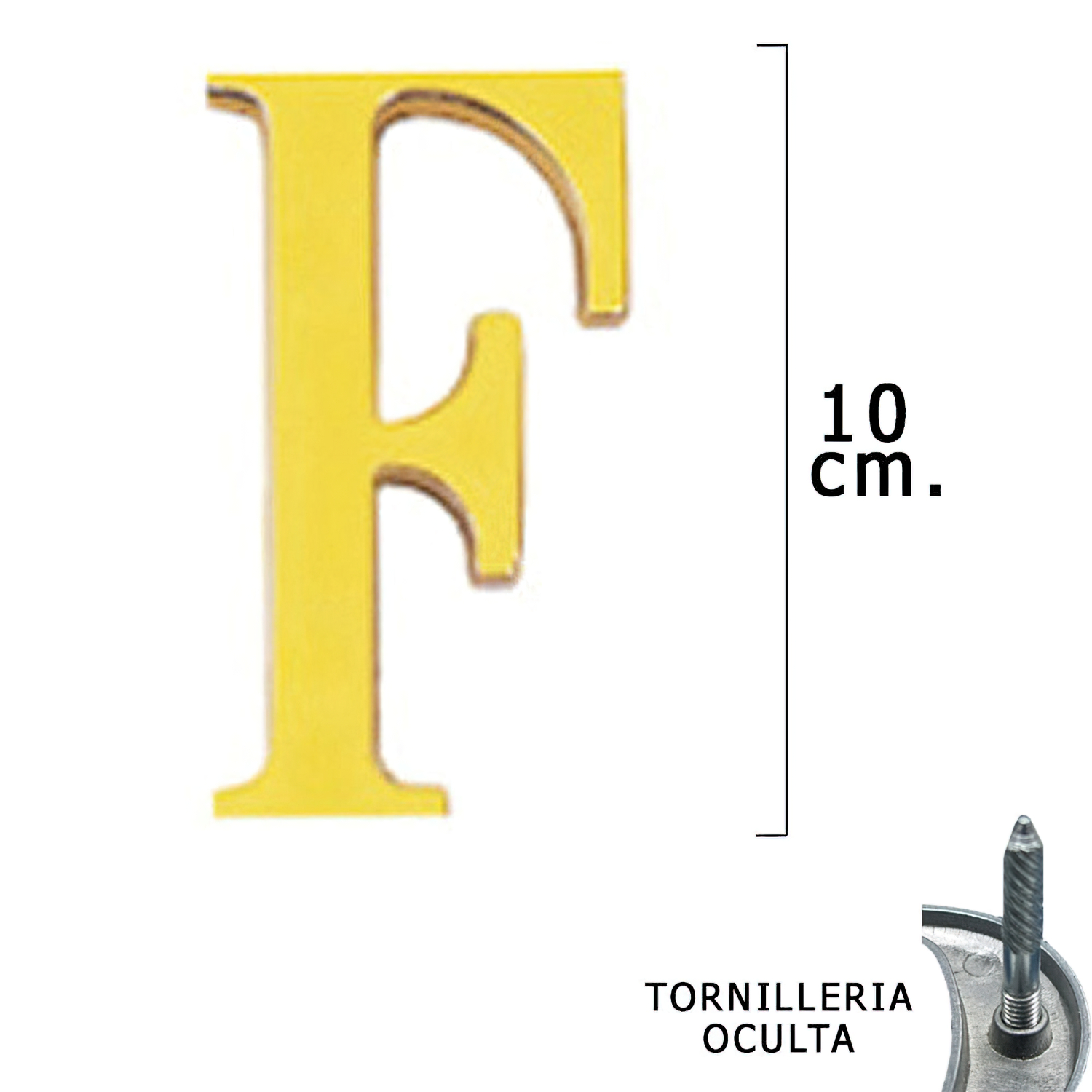 Letra Latón
