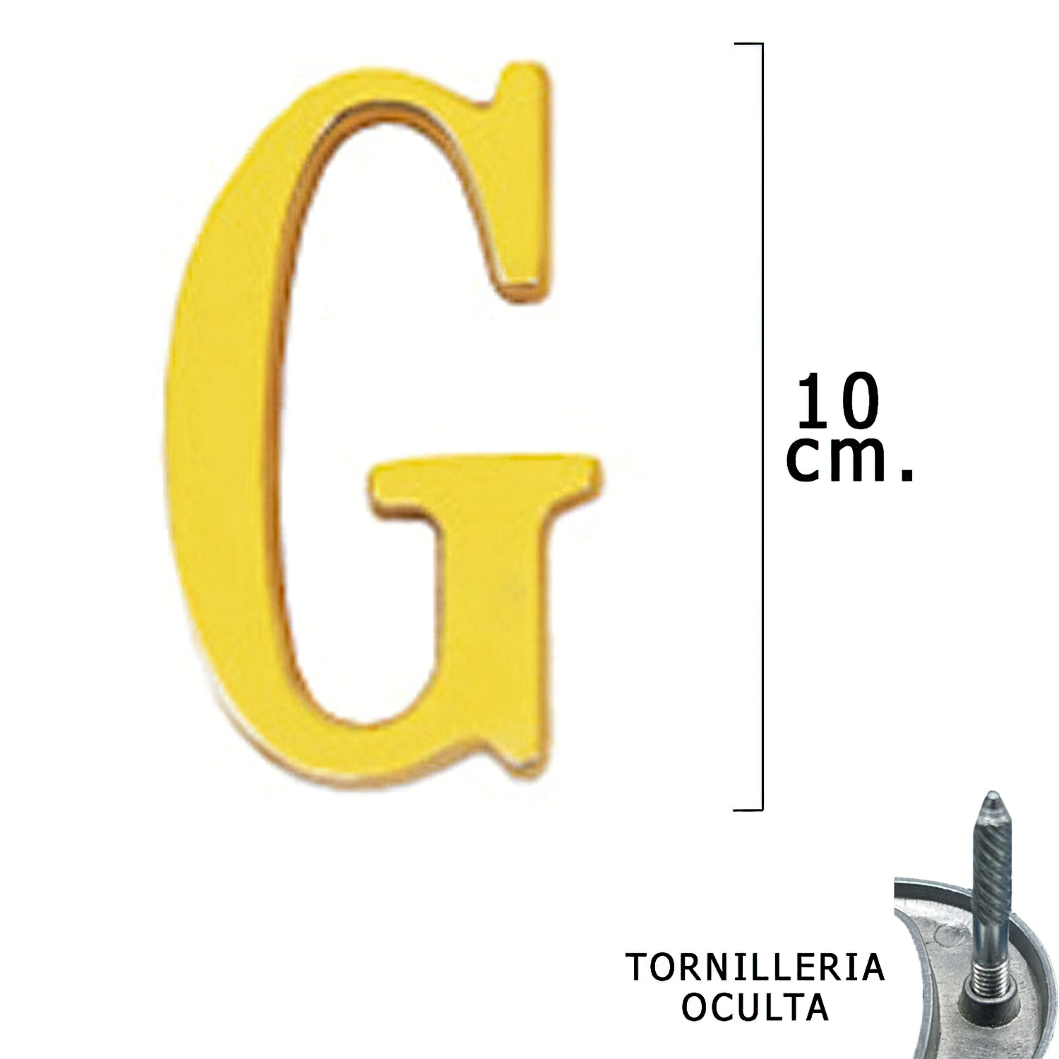 Letra Latón