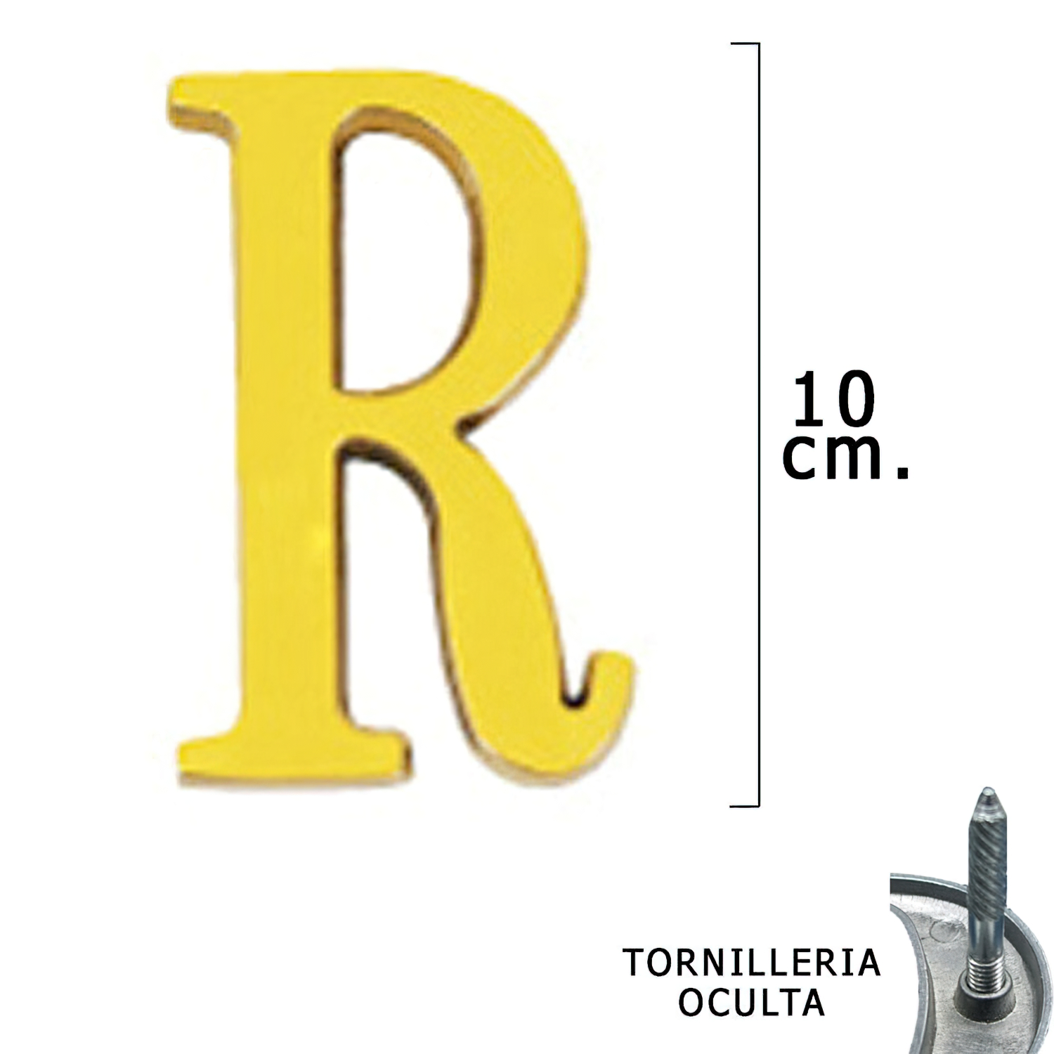 Letra Latón