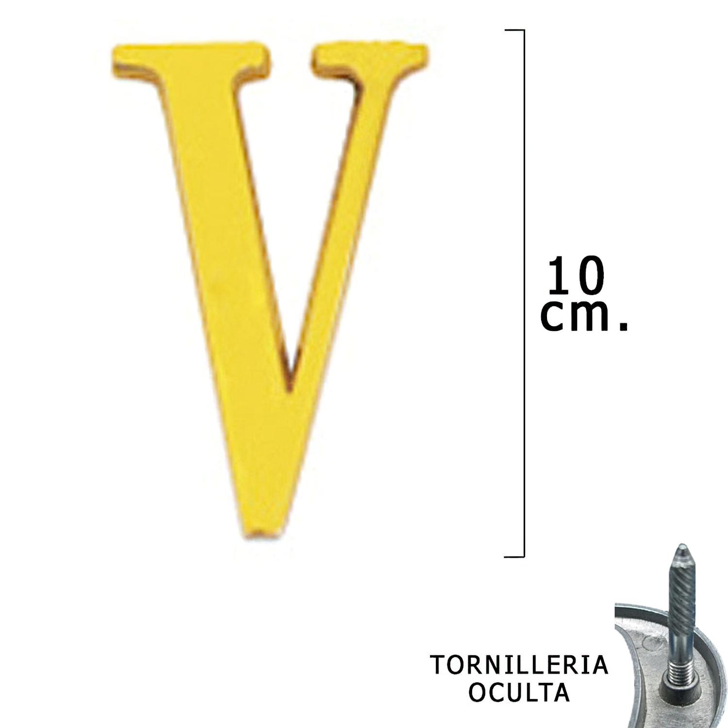 Letra Latón