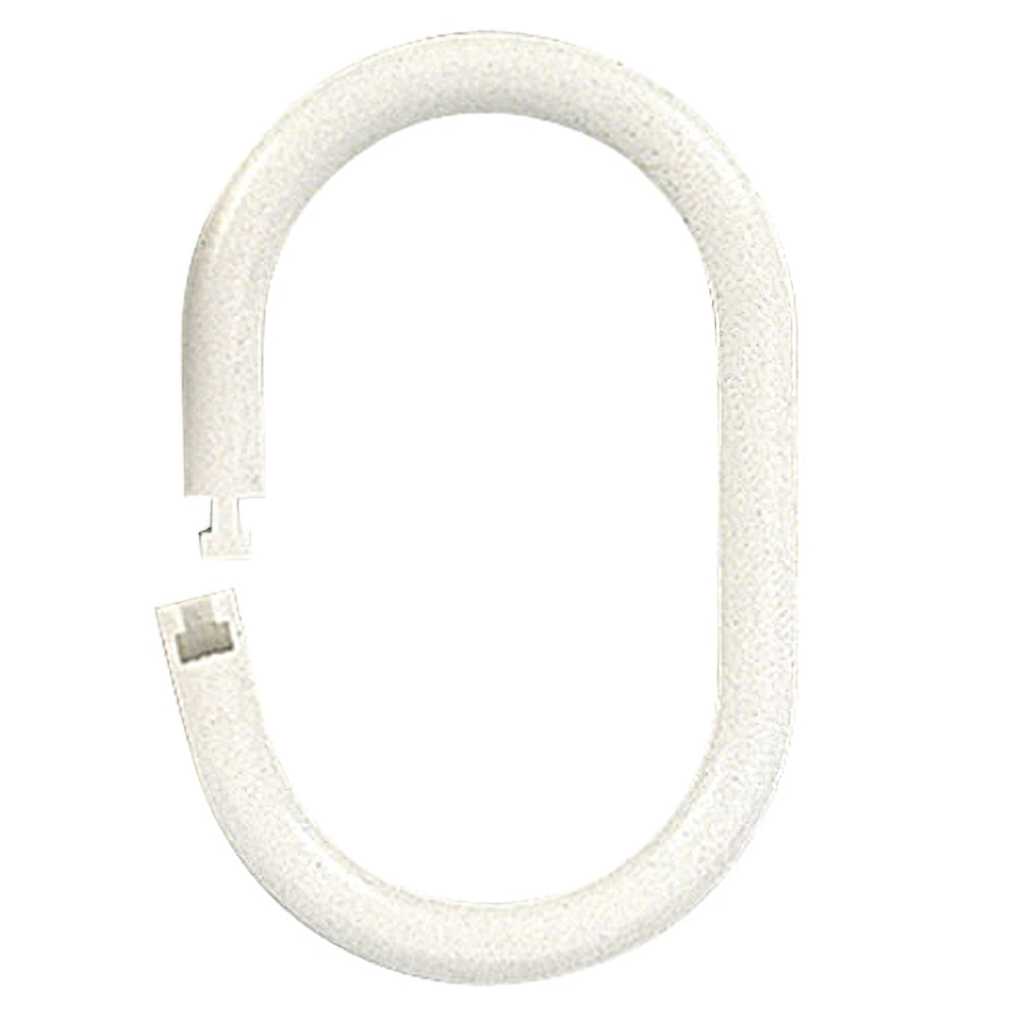 Anilla Baño Oval 18 mm. (Bolsa 100 Unidades) Blanca