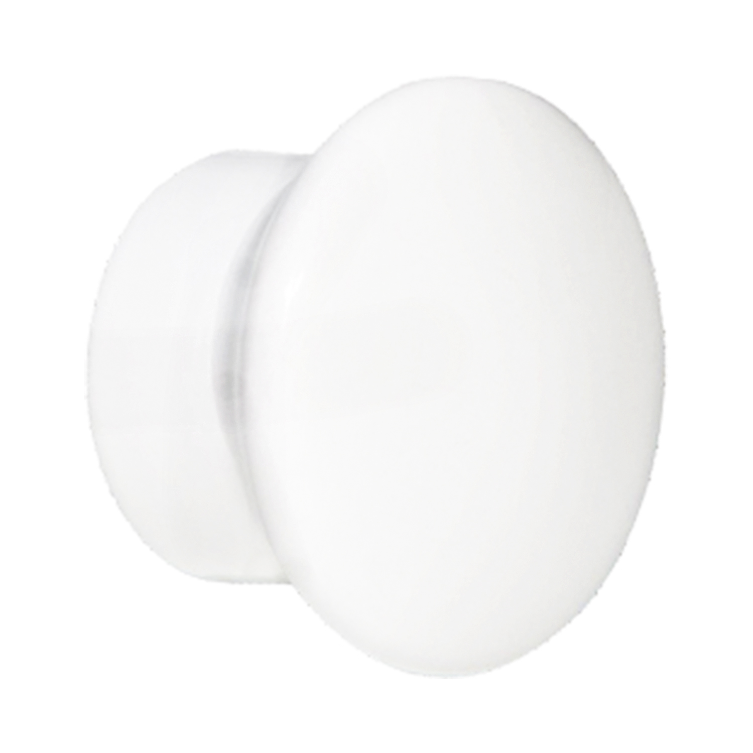 Terminal Zirconio Para Barras Ø 20 mm. Tapon Blanco (Pack 2 unidades)