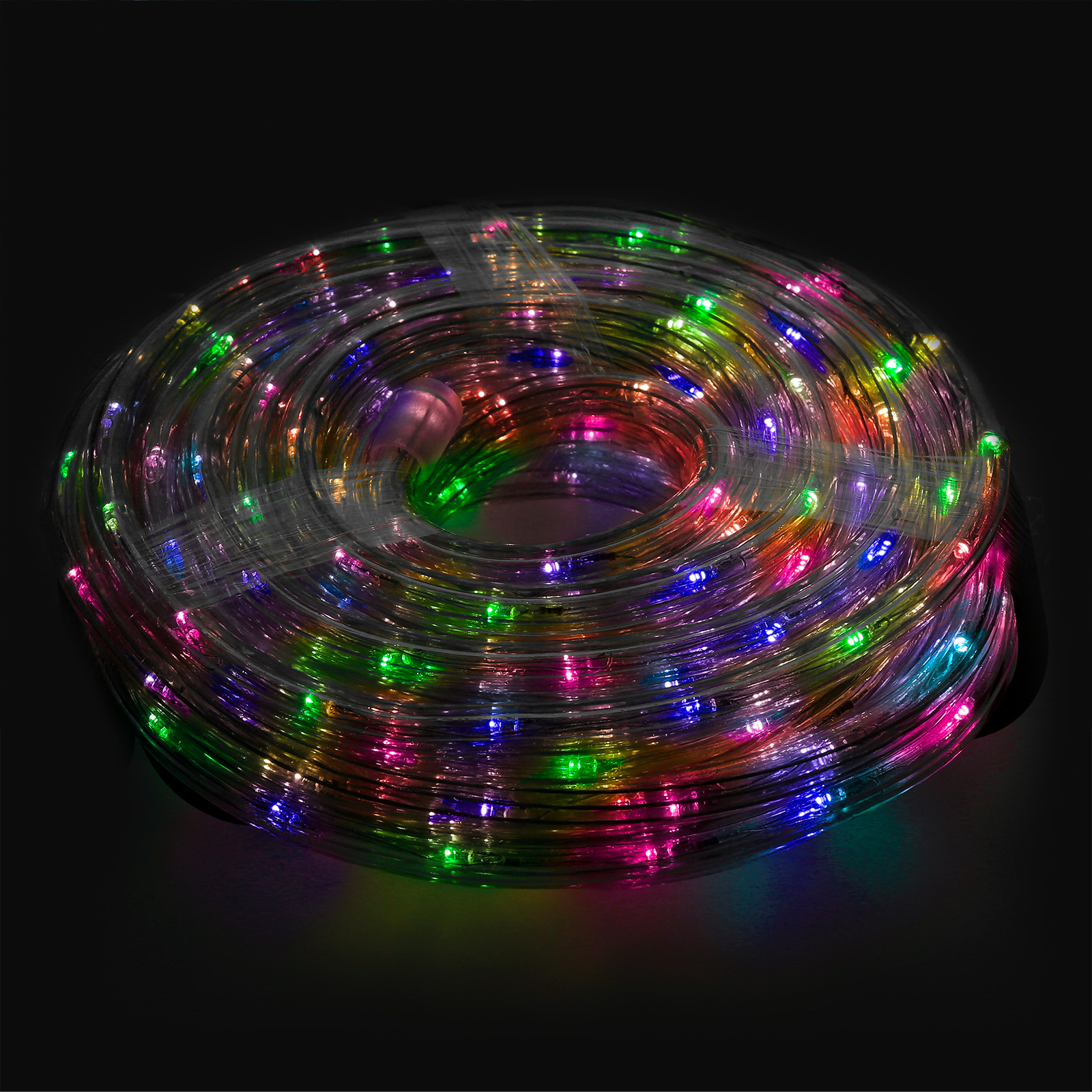 Luces Navidad Tubo Luz Colores Exterior Ip44 Rollo 10 Metros