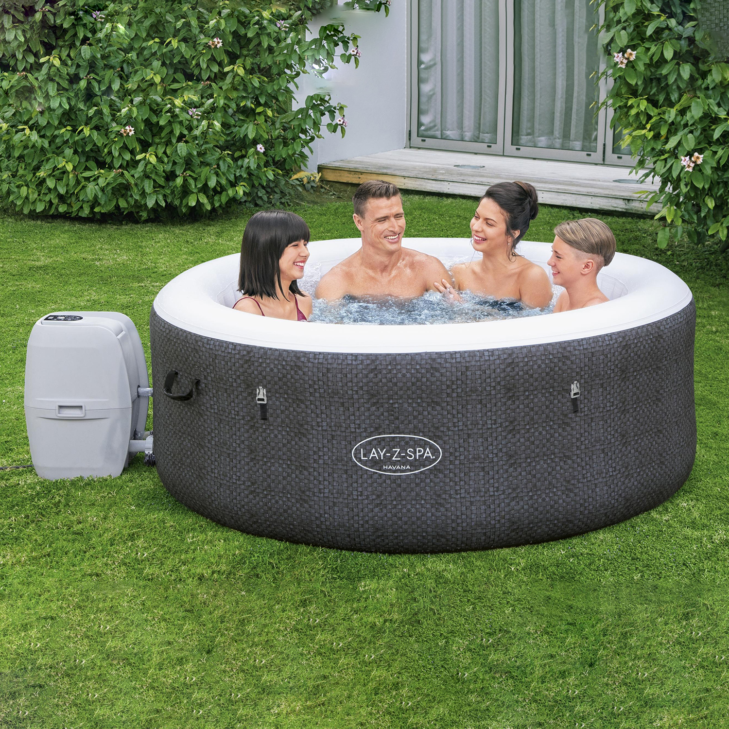 Piscina Lay-Z-Spa Havana Ø 180 x 66 cm. 120 Airjets