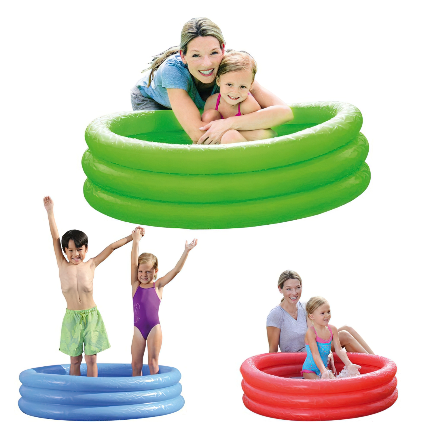 Piscina Infantil Redonda Ø 122 x 25 cm. Alto
