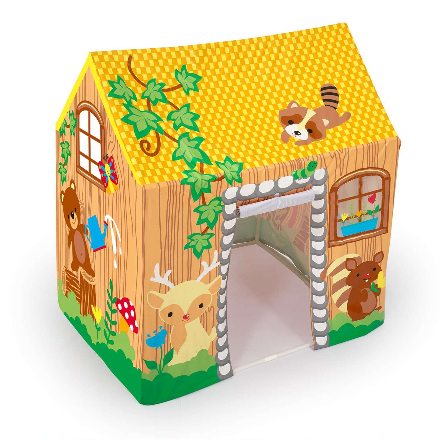 Casita Juegos Tela Plastica  102x76x114 cm.