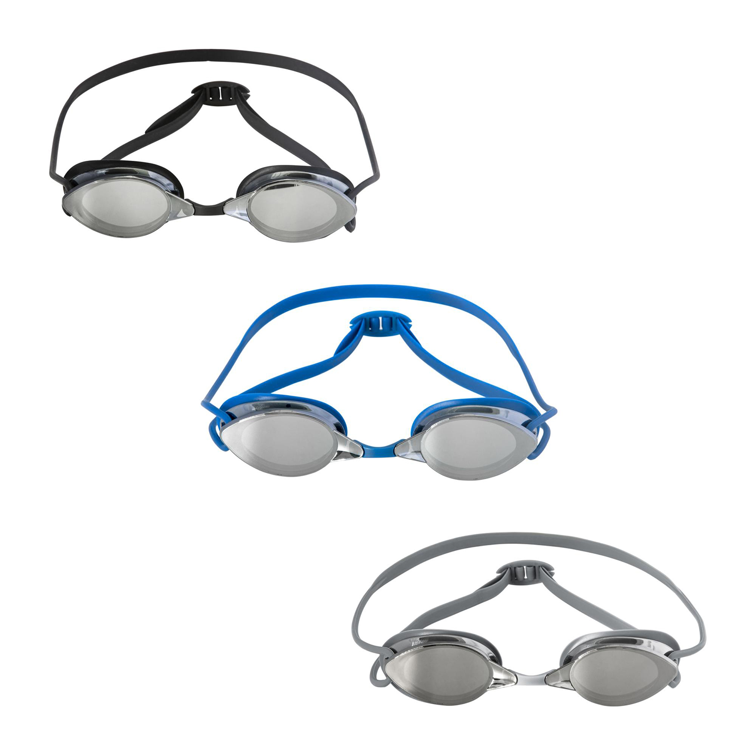 Gafas Natacion Mayores14 Años Antivaho Con Protección UV. Colores Surtidos