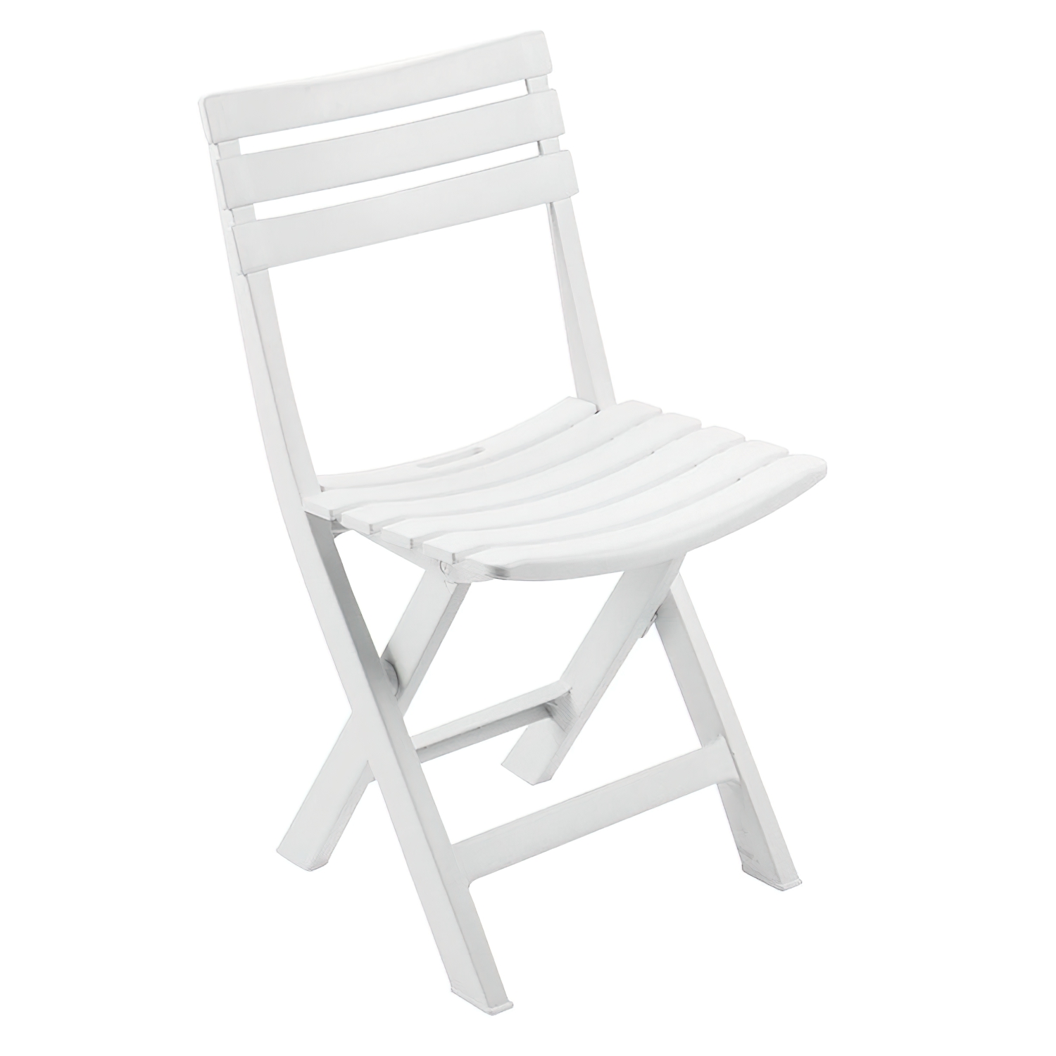 Silla Resina Plegable Blanca 