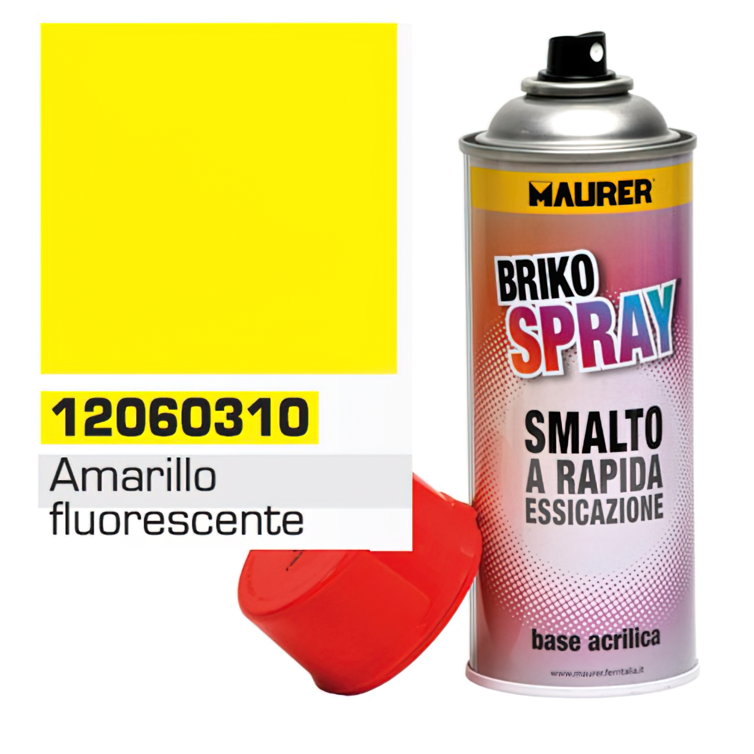 Spray Pintura Amarillo Fluorescente 400 ml.