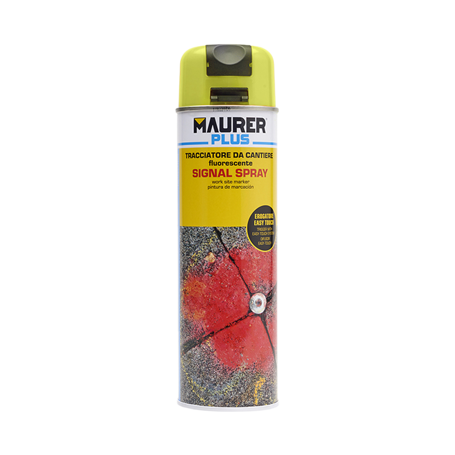 Spray Pintura Trazador Amarillo Fluoresce 500 ml.