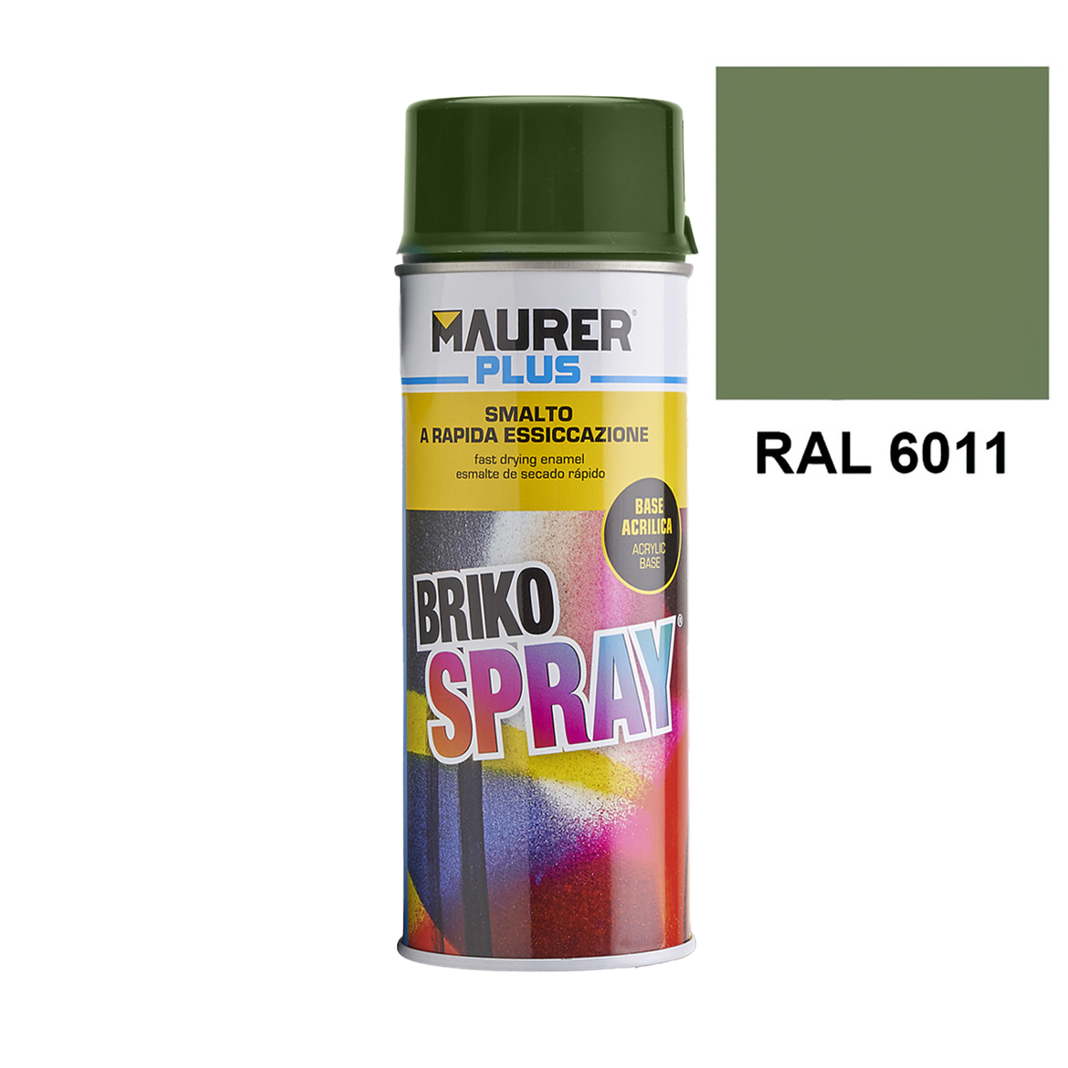 Spray Pintura Verde Reseda 400 ml.