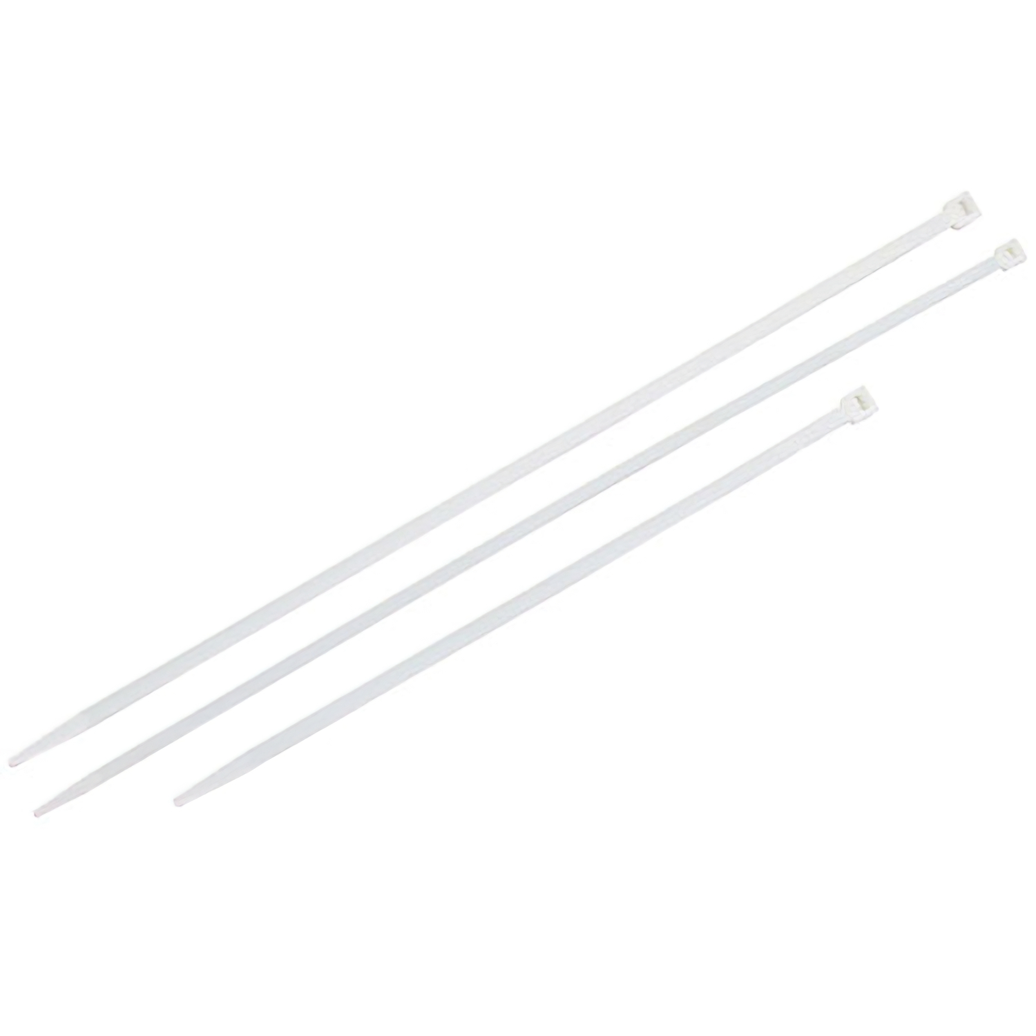 Bridas Nylon 100% Natural 2,5x100 mm. (Bolsa 100 Unidades)