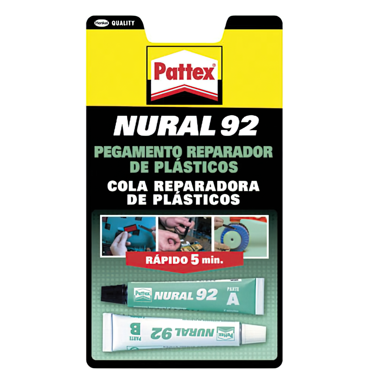 Nural- 92 Transparente (Juego 2 Tubos 22 cm³.)