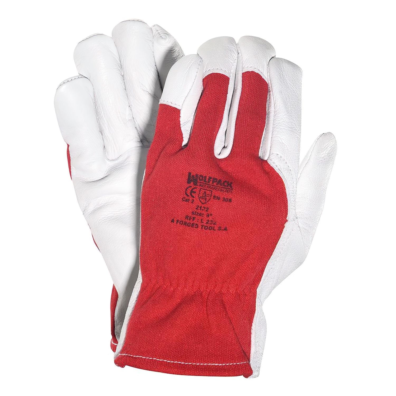 Guantes Piel / Lona Con Colgador 8