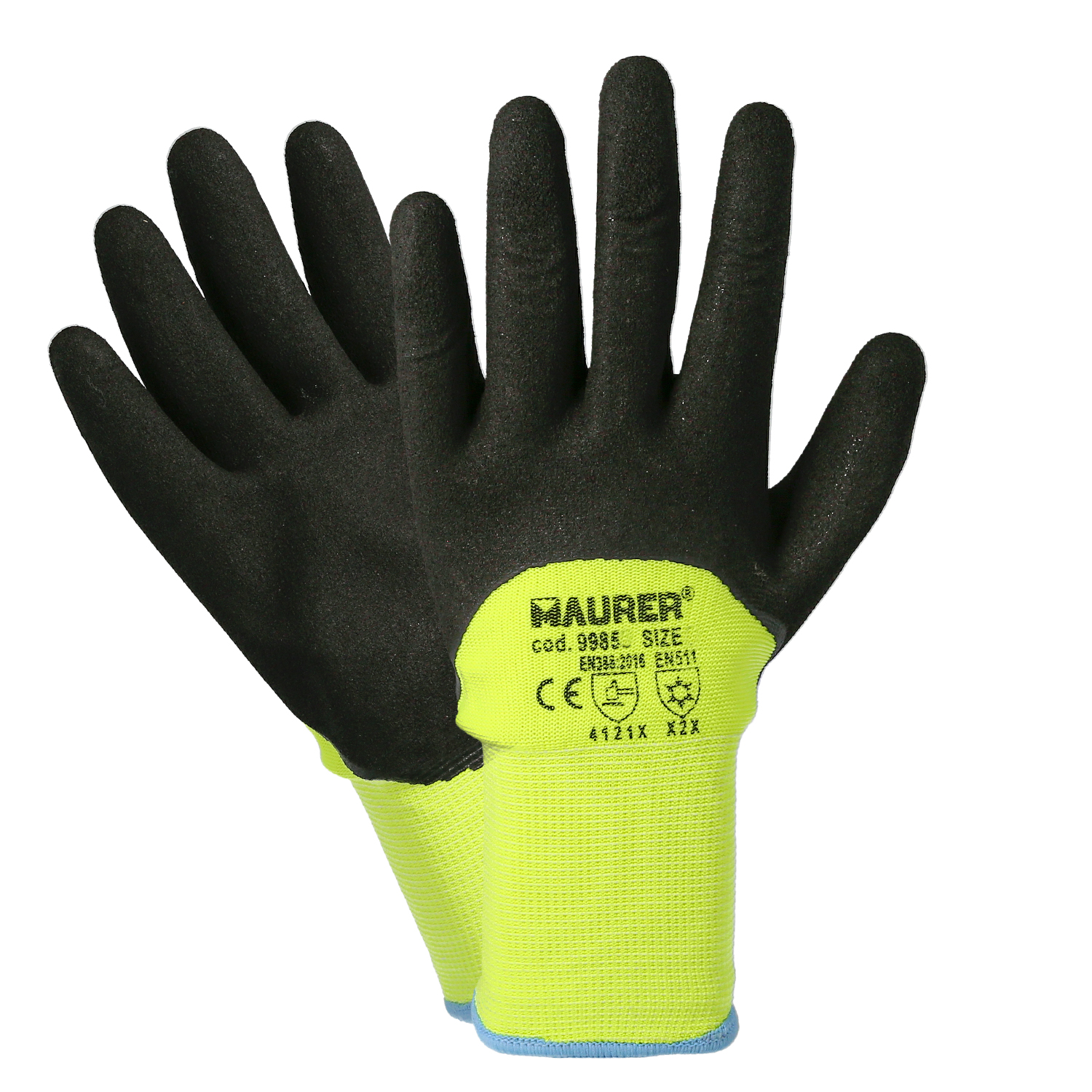 Guantes De Invierno Realizado En Poliester Acolchado Con Recubrimiento De FOAM Talla 8