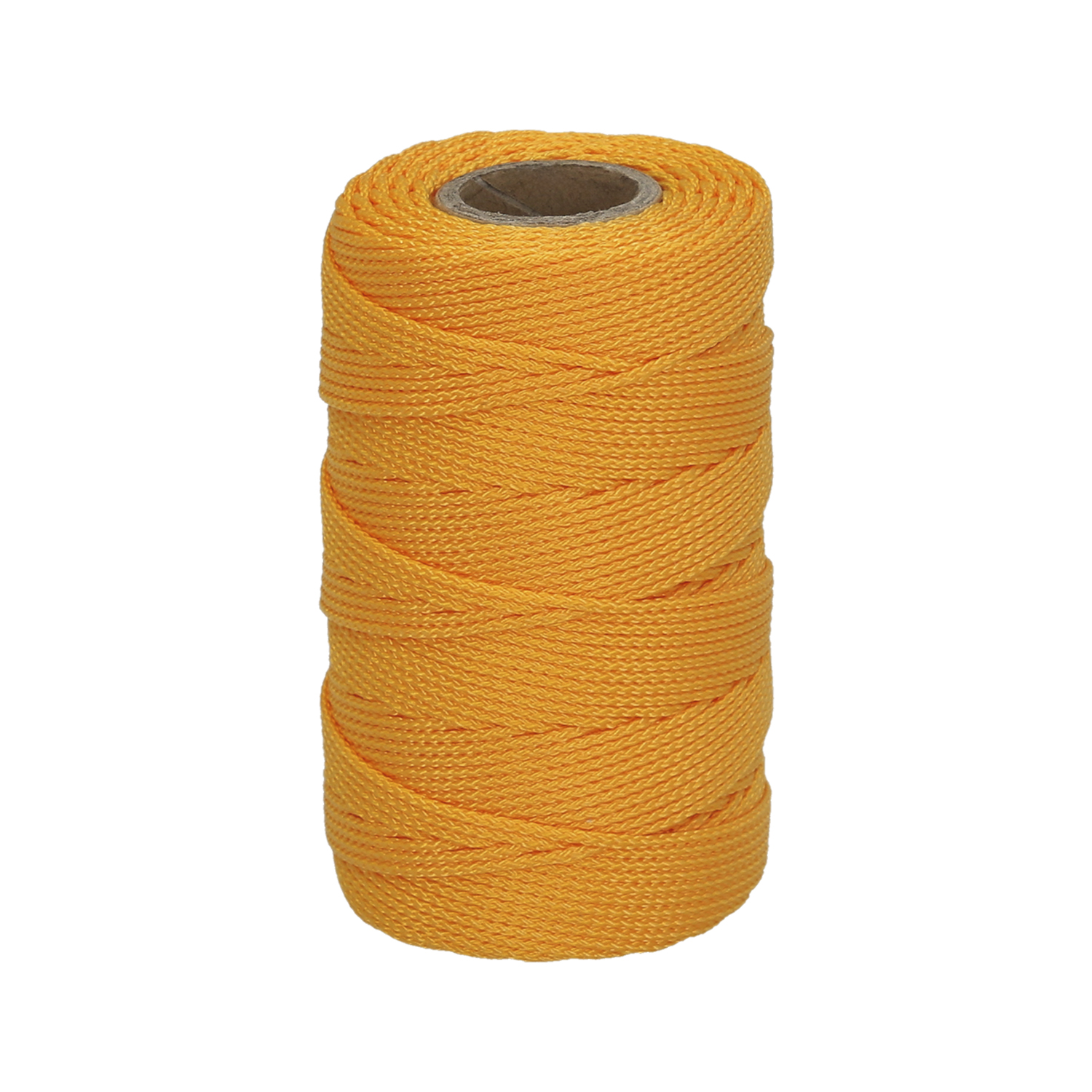 Cuerda Trencilla Polipropileno Amarillo (Bobina 100 Metros)