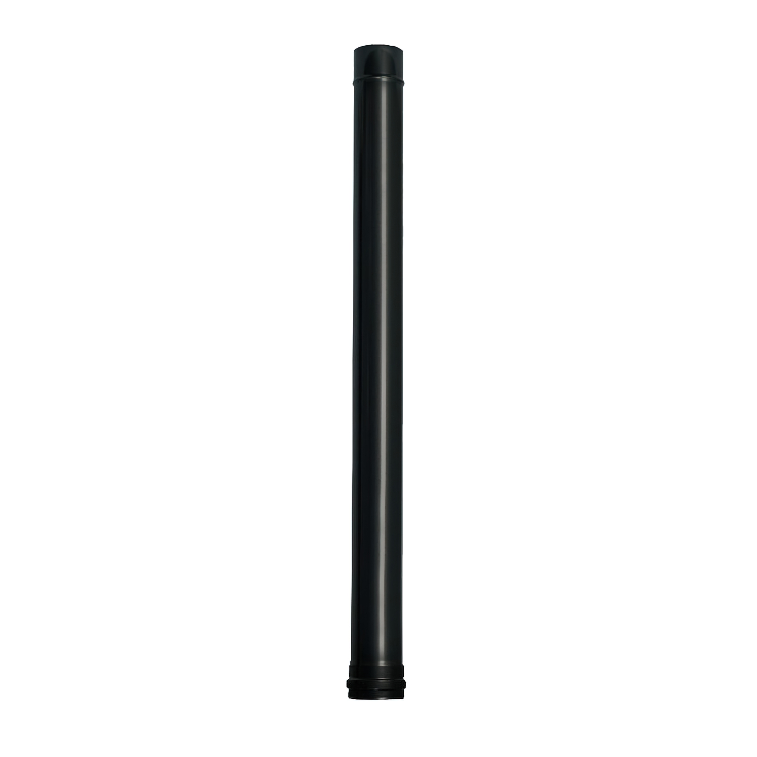 Wolfpack Tubo de Estufa Pellet Acero Vitrificado Negro Ø 80 mm. Longitud 100 cm. Estufas de Leña, Ch