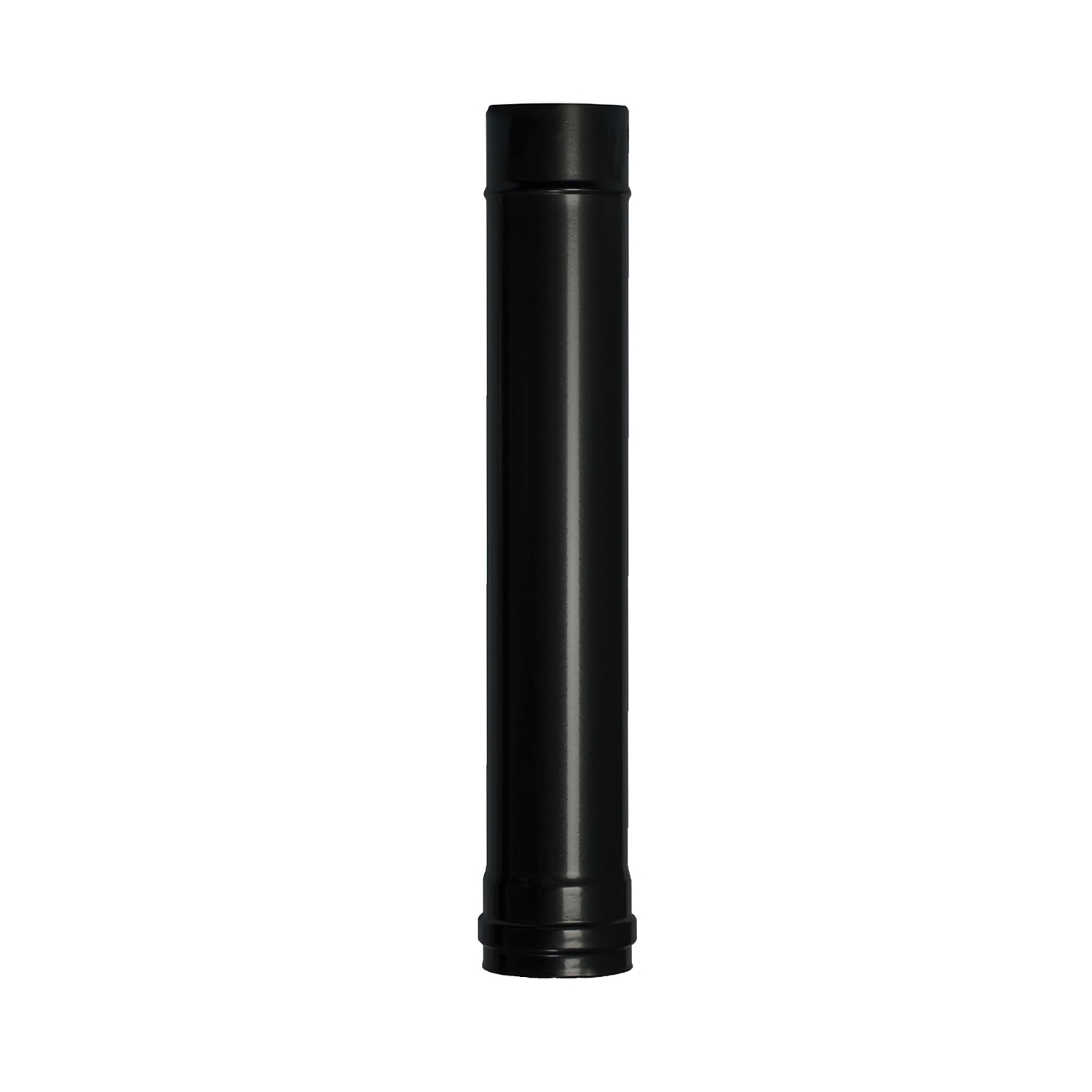 Wolfpack Tubo de Estufa Pellet Acero Vitrificado Negro Ø 80 mm. Longitud 50 cm. Estufas de Leña, Chi