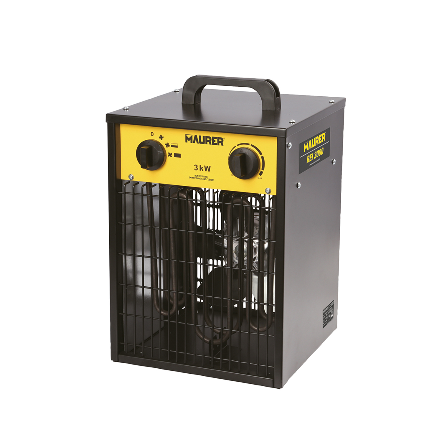 Calefactor Industrial 1500 / 3000 W. - Global Suministros Técnicos