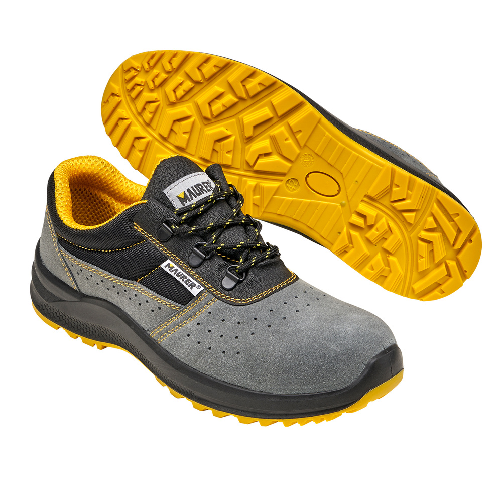 Zapato Seguridad Maurer S1 Modelo Sveva Transpirables concon suela y puntera antiperforación Talla 38.