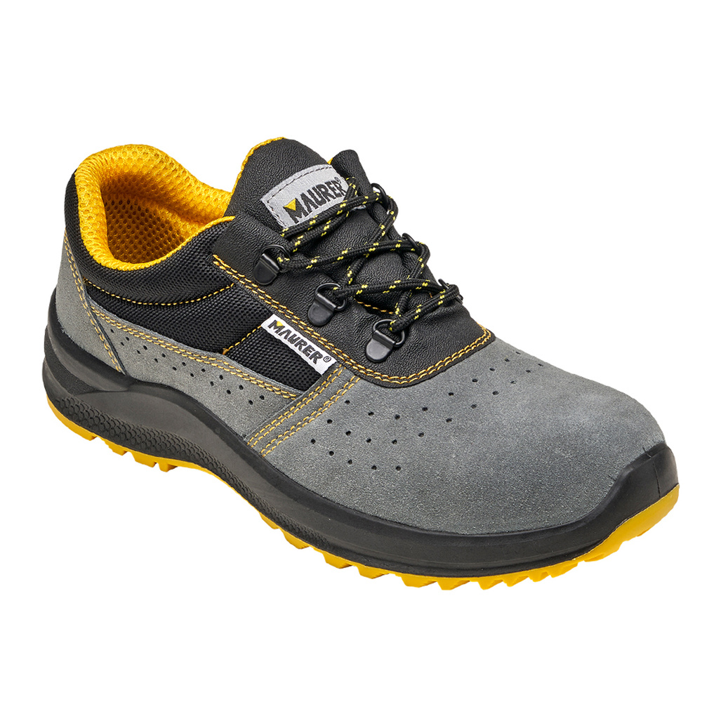 Zapato Seguridad Maurer S1 Modelo Sveva Transpirables concon suela y puntera antiperforación Talla 38.