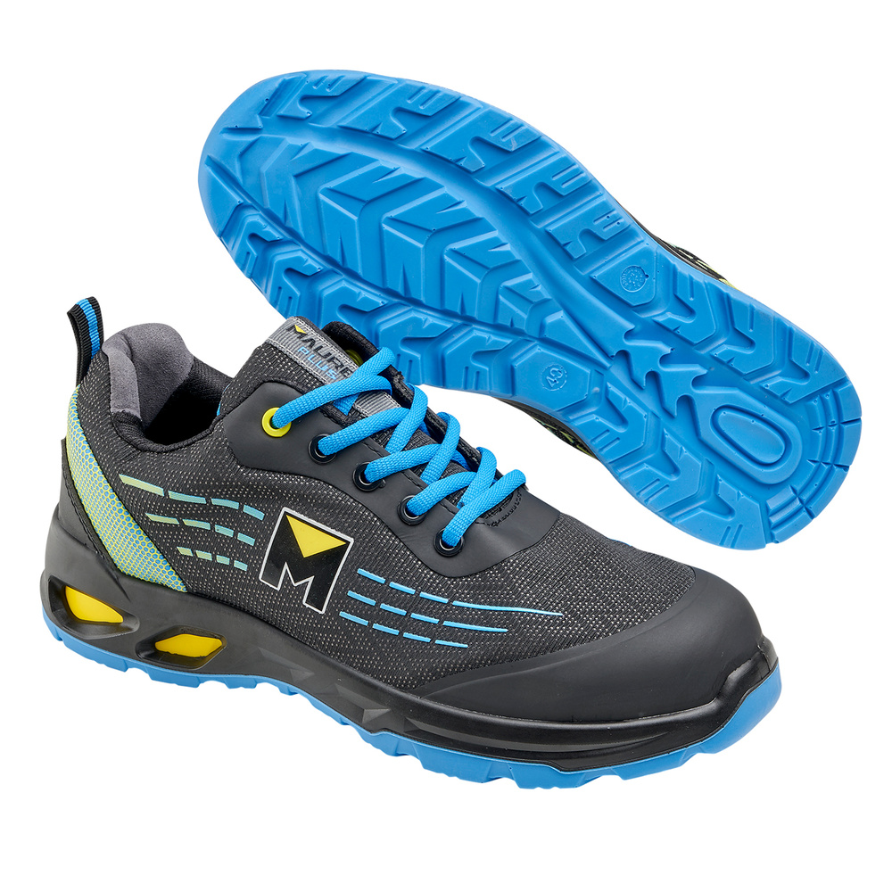 Deportiva Seg. Maurer S3L Modelo Lapis Antideslizante con suela y puntera antiperforación Resistente a los Hidrocarburos Nº 40. 
