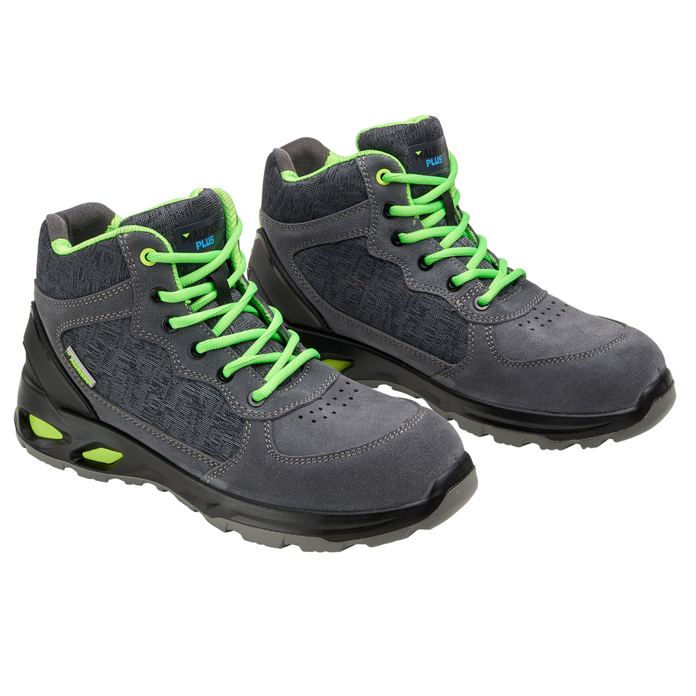 Botas Seguridad Maurer S1 Modelo Arlaz Antideslizante con suela y puntera antiperforación, Resistencia a los Hidrocarburos Nº 46