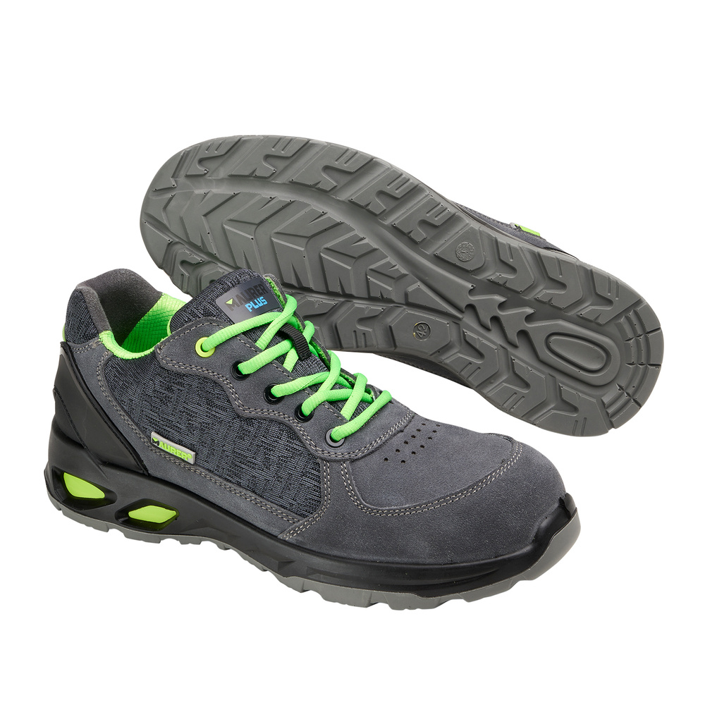 Zapatos Seguridad Maurer S1 Modelo Arlaz Antideslizante con Suela Composite y Resistencia a los Hidrocarburos. Talla 38.