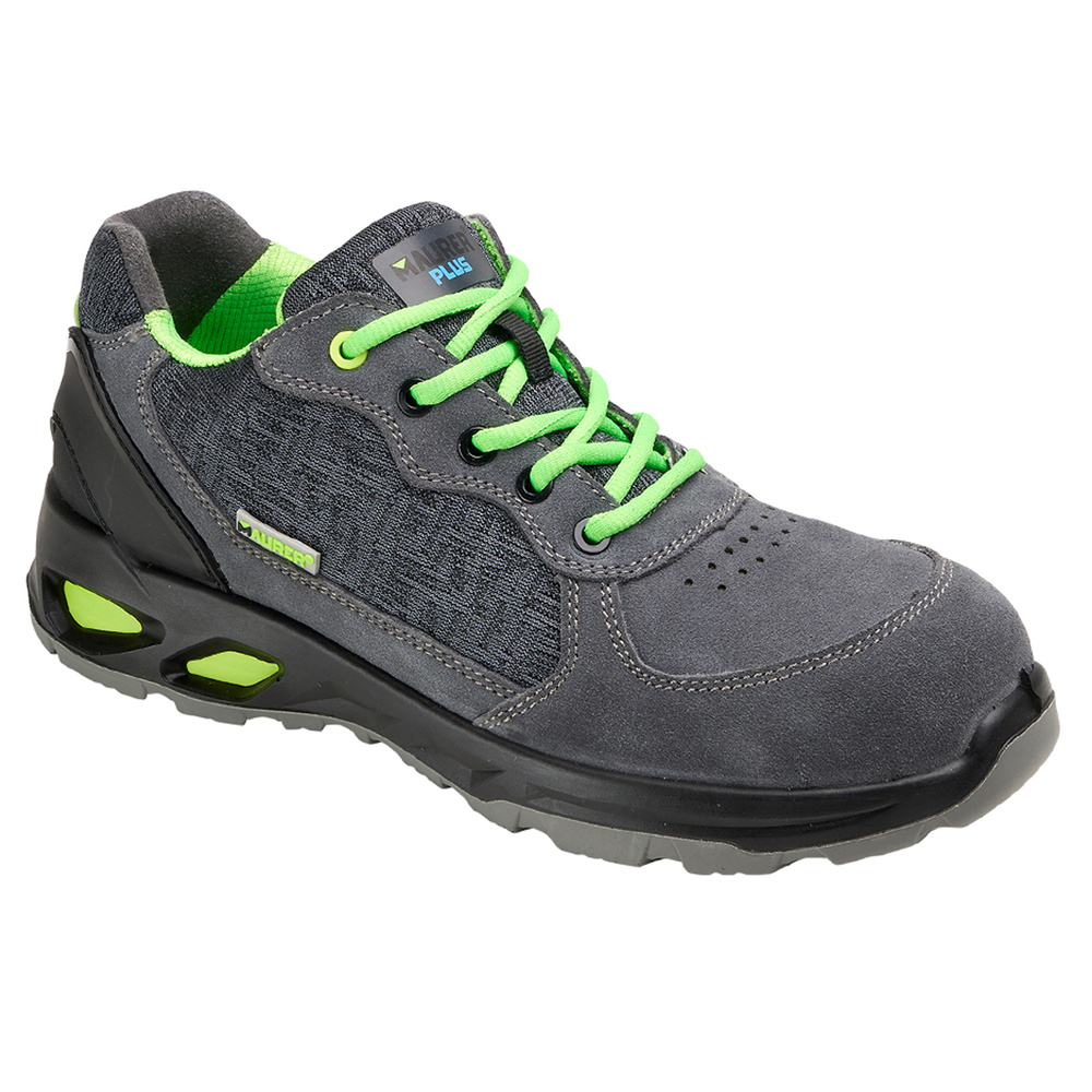 Zapatos Seguridad Maurer S1 Modelo Arlaz Antideslizante con Suela Composite y Resistencia a los Hidrocarburos. Talla 39.