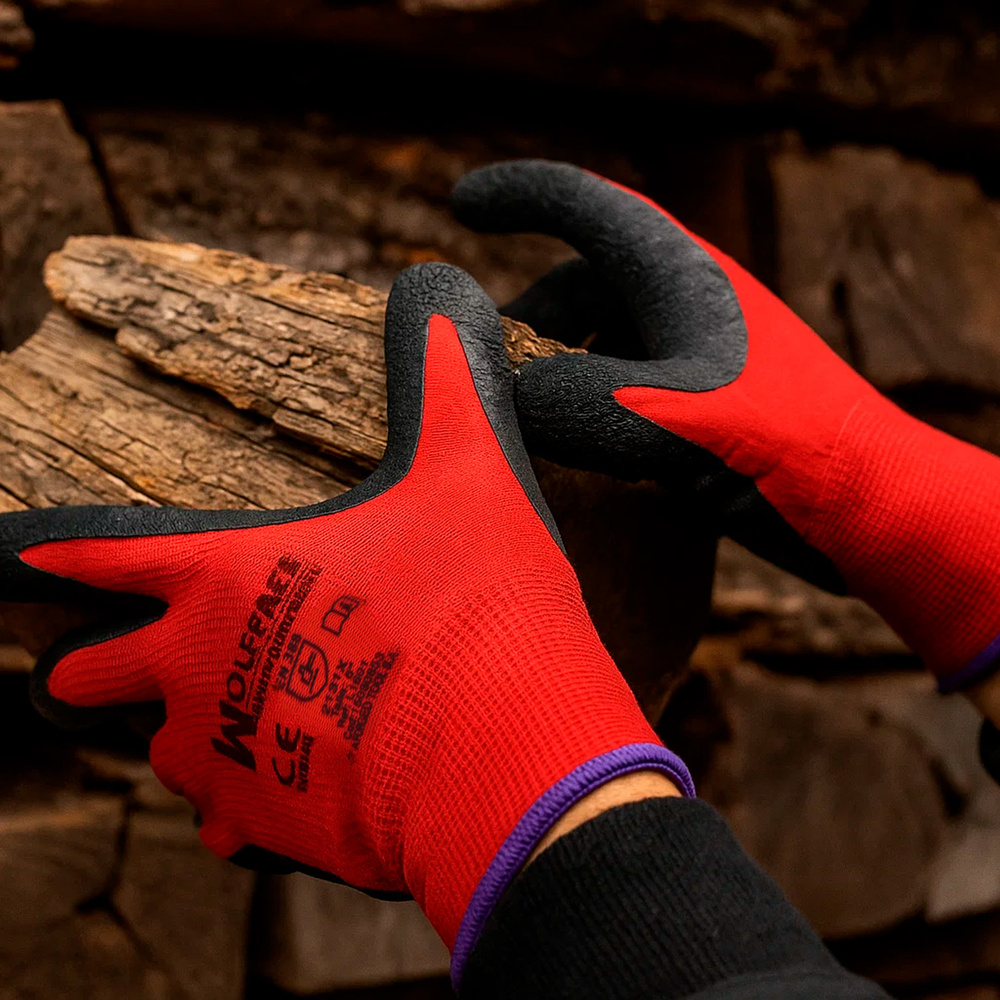 Guantes Latex / Nylon Gripflex Talla  6