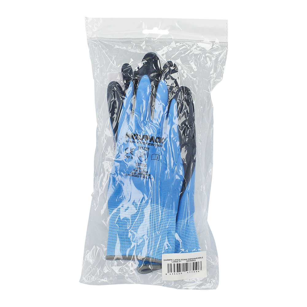 Guante Latex Foam Impermeable 6