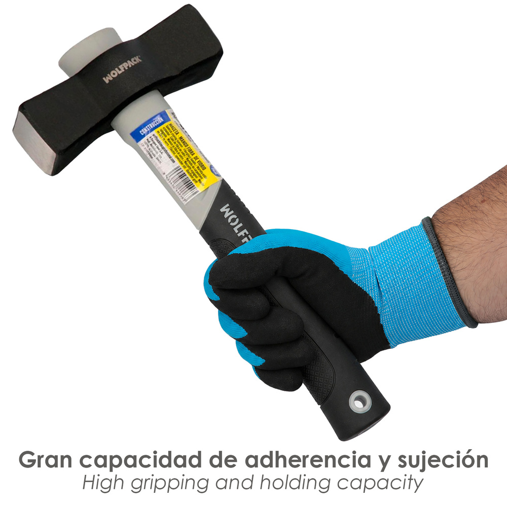 Guantes Nitrilo Reforzado Impregnado Talla 6