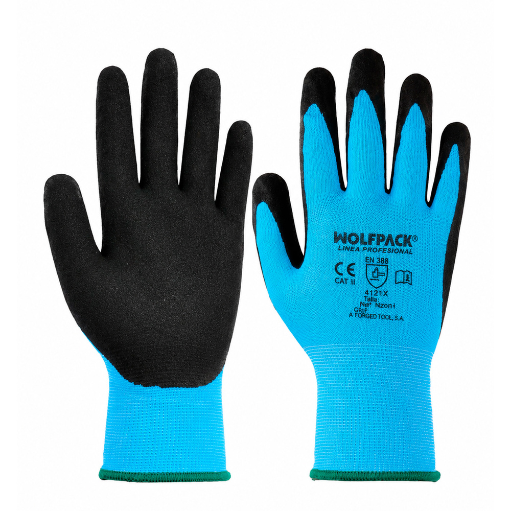 Guantes Nitrilo Reforzado Impregnado Talla 11" (Par)