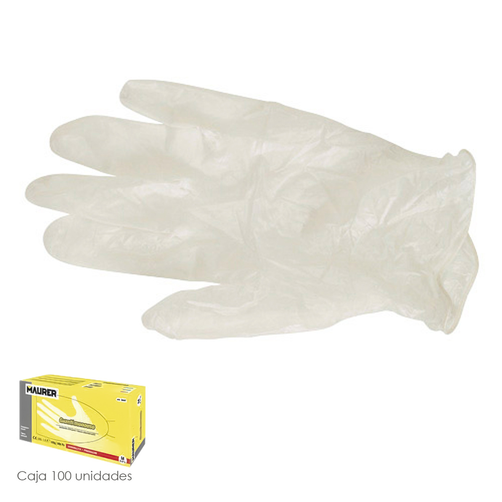 ▷🥇 distribuidor guantes vinilo deshechables talla m 100 unidades) | Mayorista 【AFT】