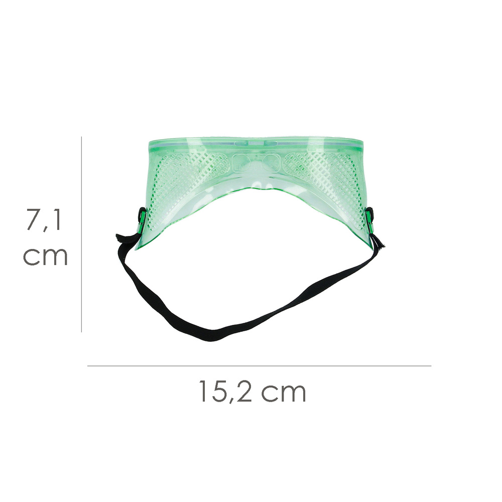 Gafas Proteccion Con Elastico. Certificadas En166 Color Transparentes