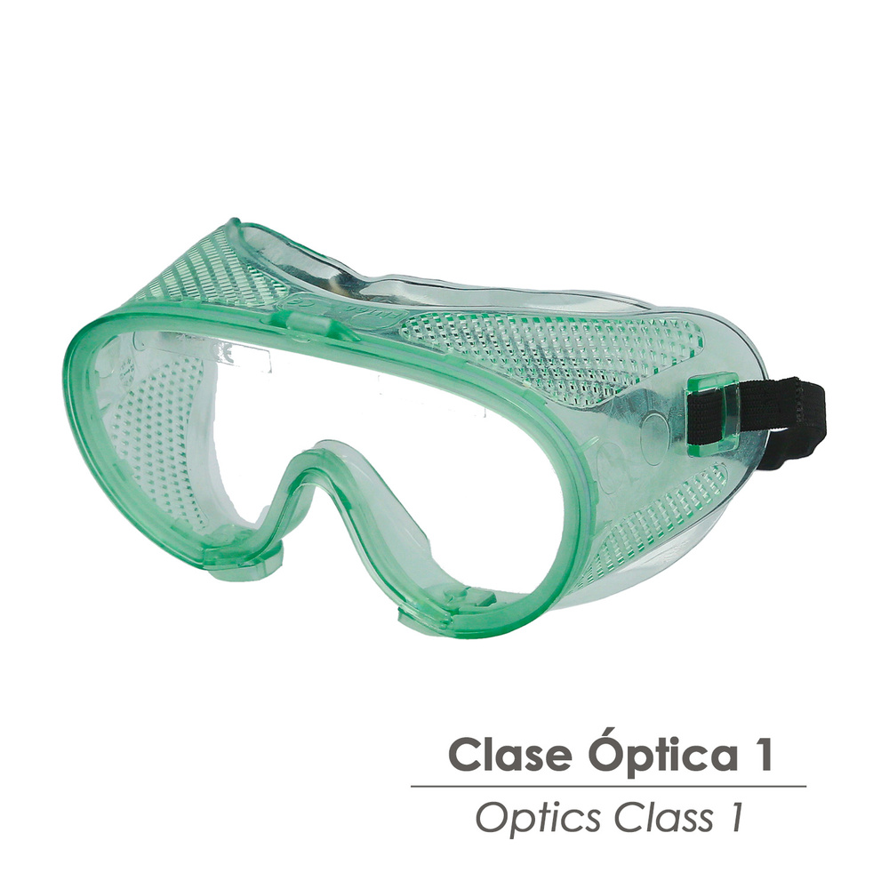 Gafas Proteccion Con Elastico. Certificadas En166 Color Transparentes