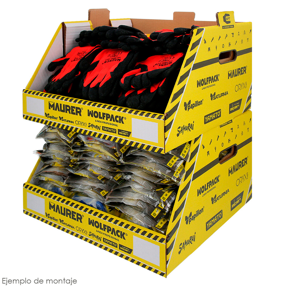 Gaveta Apilable Guantes Latex Soft Foam  Multitalla