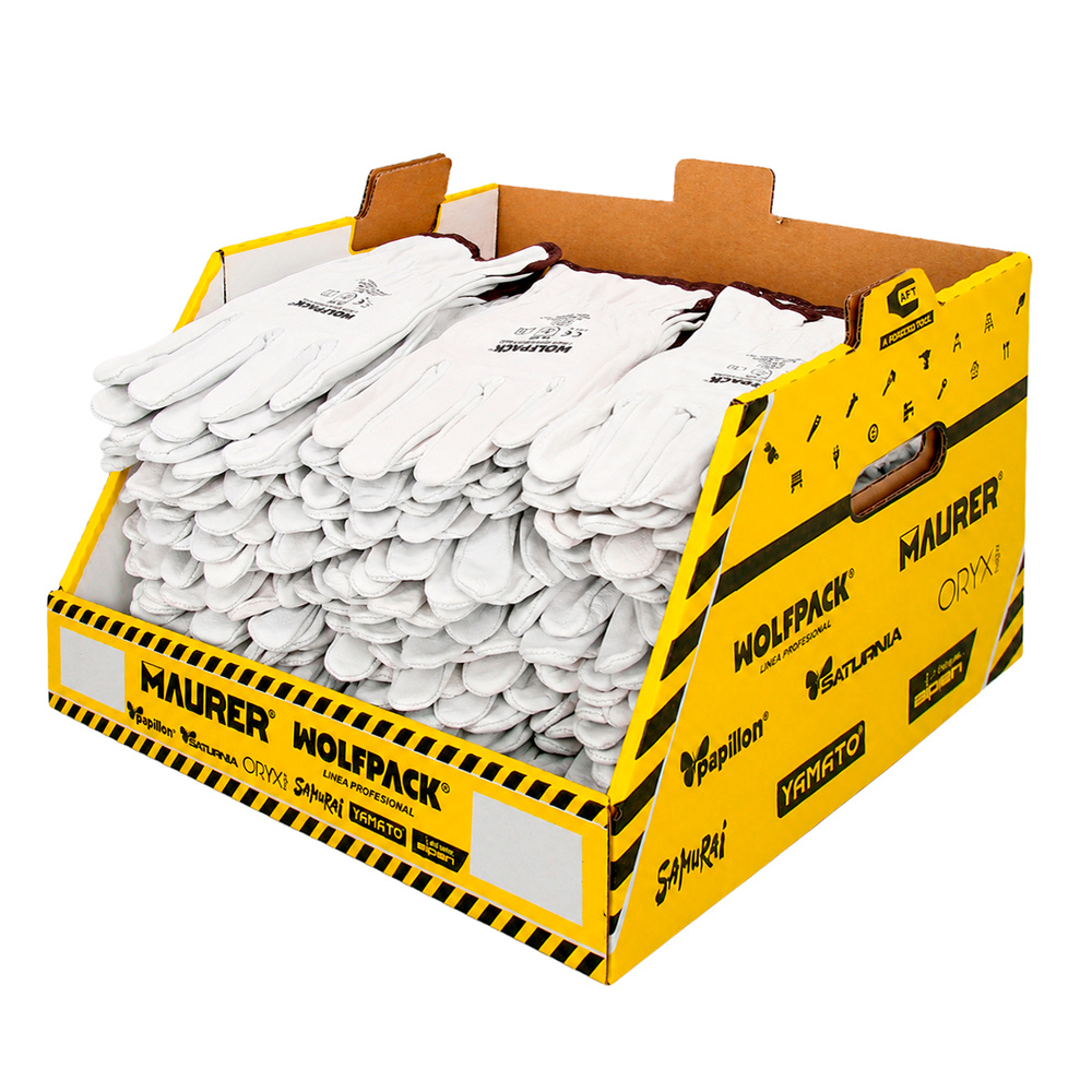 Gaveta Apilable Guantes Piel Flor (Sin Colgador) Multitalla