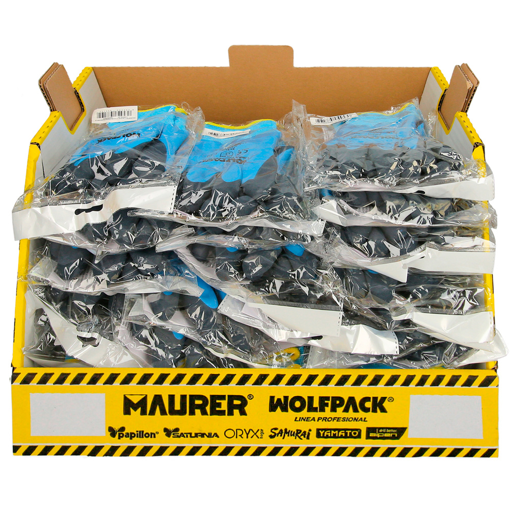 Gaveta Apilable Multitalla - Guantes Latex Foam Impermeables