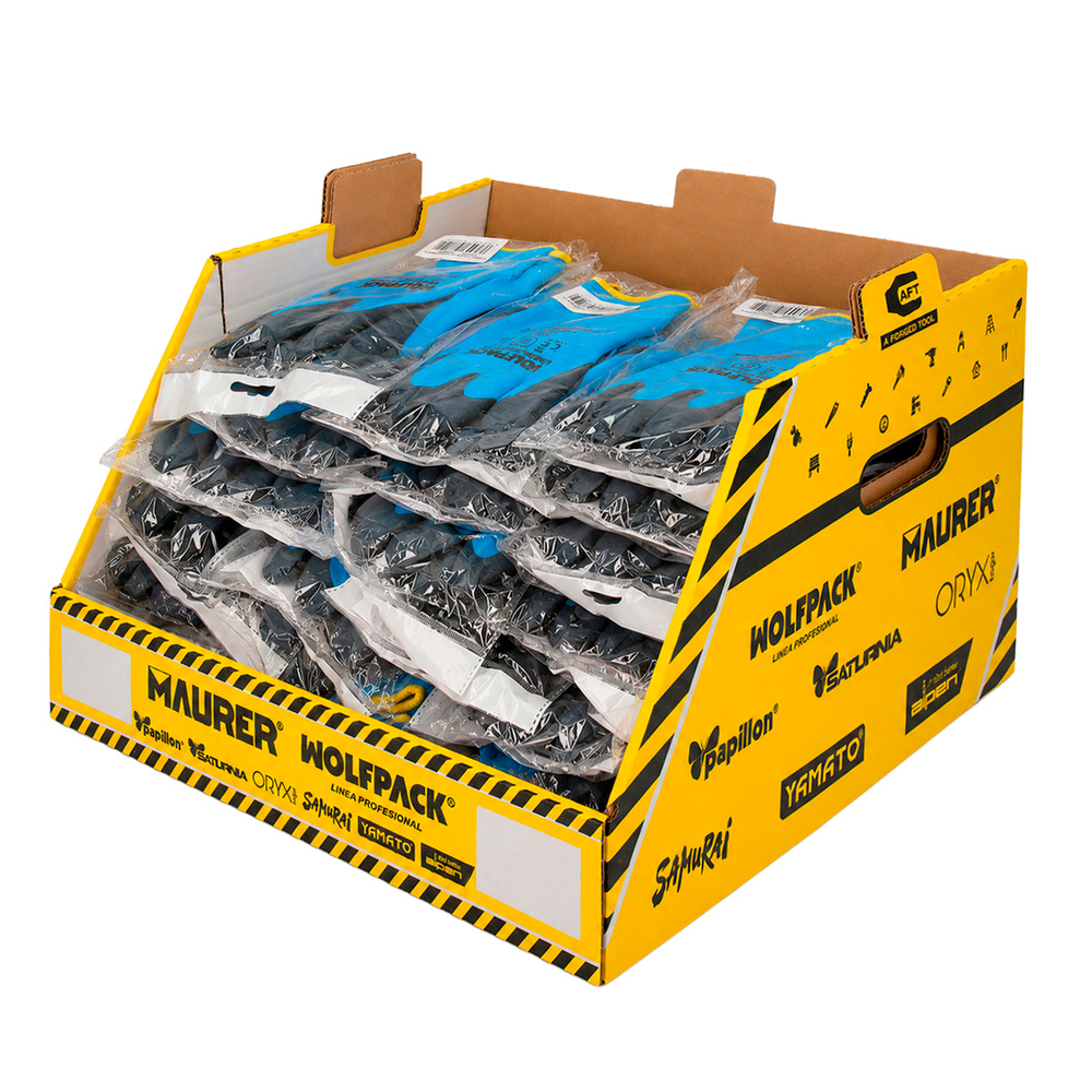 Gaveta Apilable Multitalla - Guantes Latex Foam Impermeables