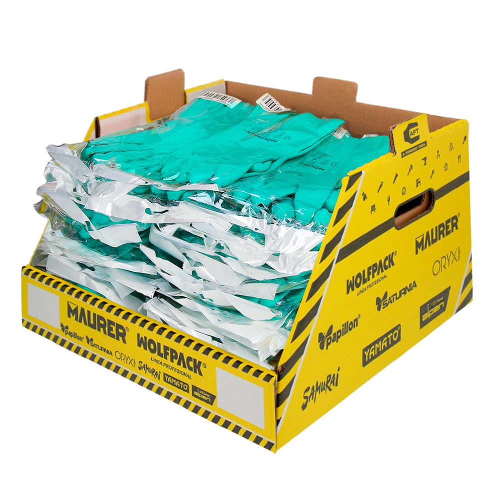 Gaveta Apilable Multitalla - Guantes Nitrilo Oil Resistant 