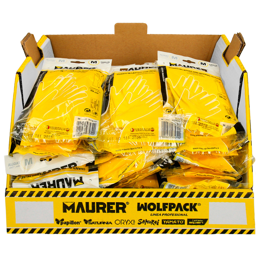 Gaveta Apilable Multitalla - Guantes Latex 100% Basic Domesticos
