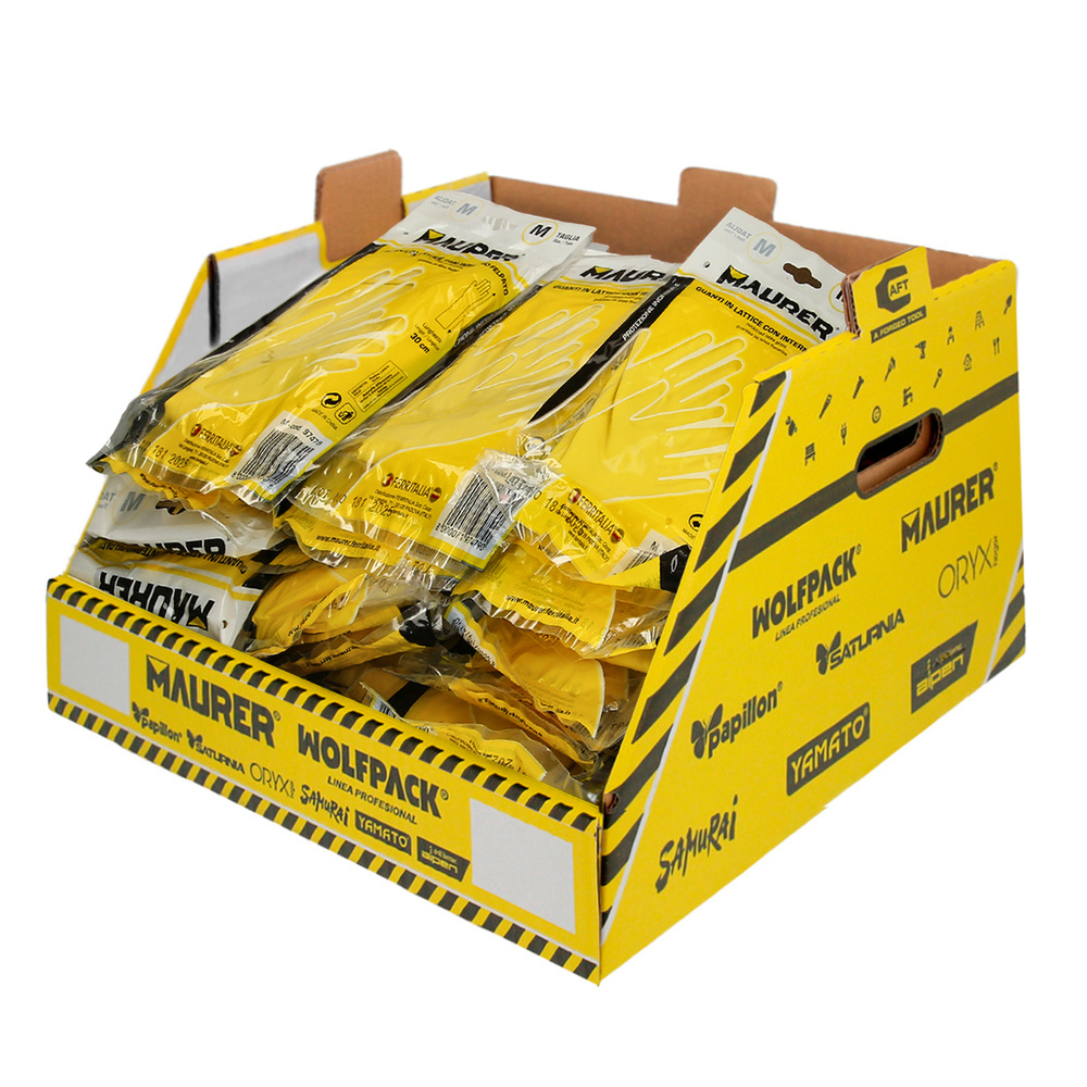 Gaveta Apilable Multitalla - Guantes Latex 100% Basic Domesticos