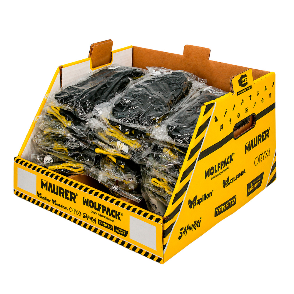 Gaveta Apilable Multitalla - Guantes Nitrilo / Poliester Impregnado