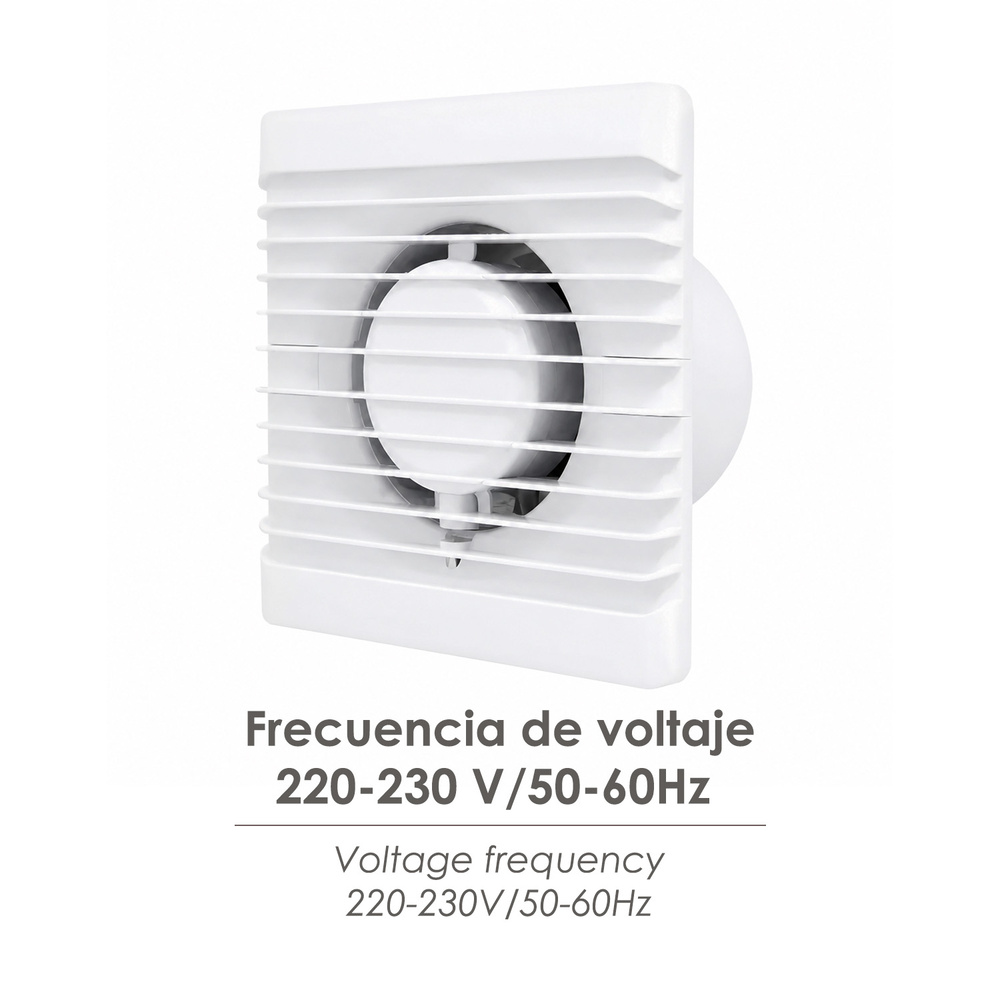 Extractor Aire Ø 100 mm. / 14 Watt.