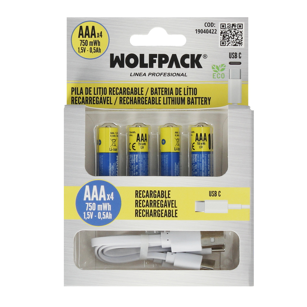 Pila Litio Recargable 