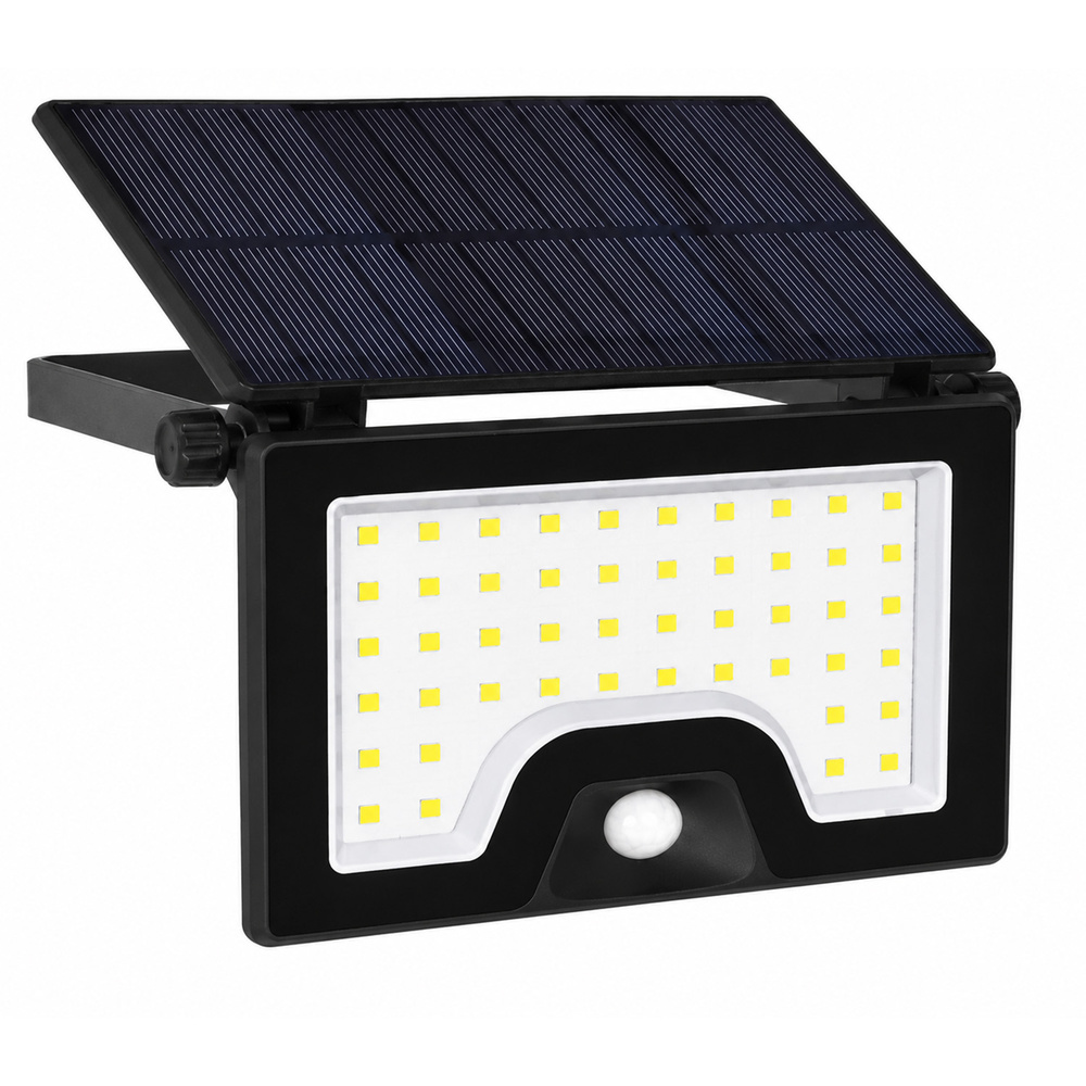 Foco Solar Led Con Sensor + Usb, 15 W, 3000-6000 K