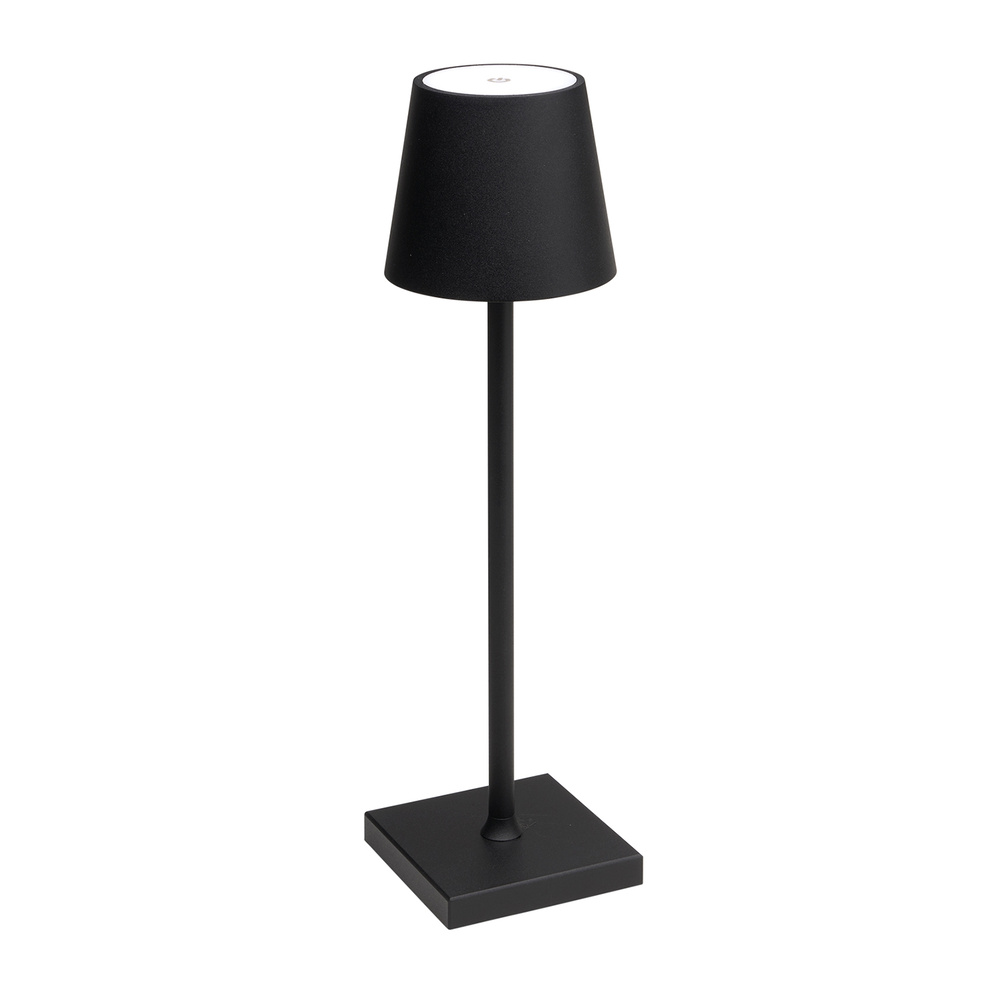 ▷🥇 distribuidor lampara led de mesa con luz regulable y bateria recargable  color negro