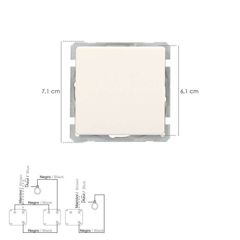 ▷🥇 distribuidor interruptor / conmutador oryx simple (mecanismo)