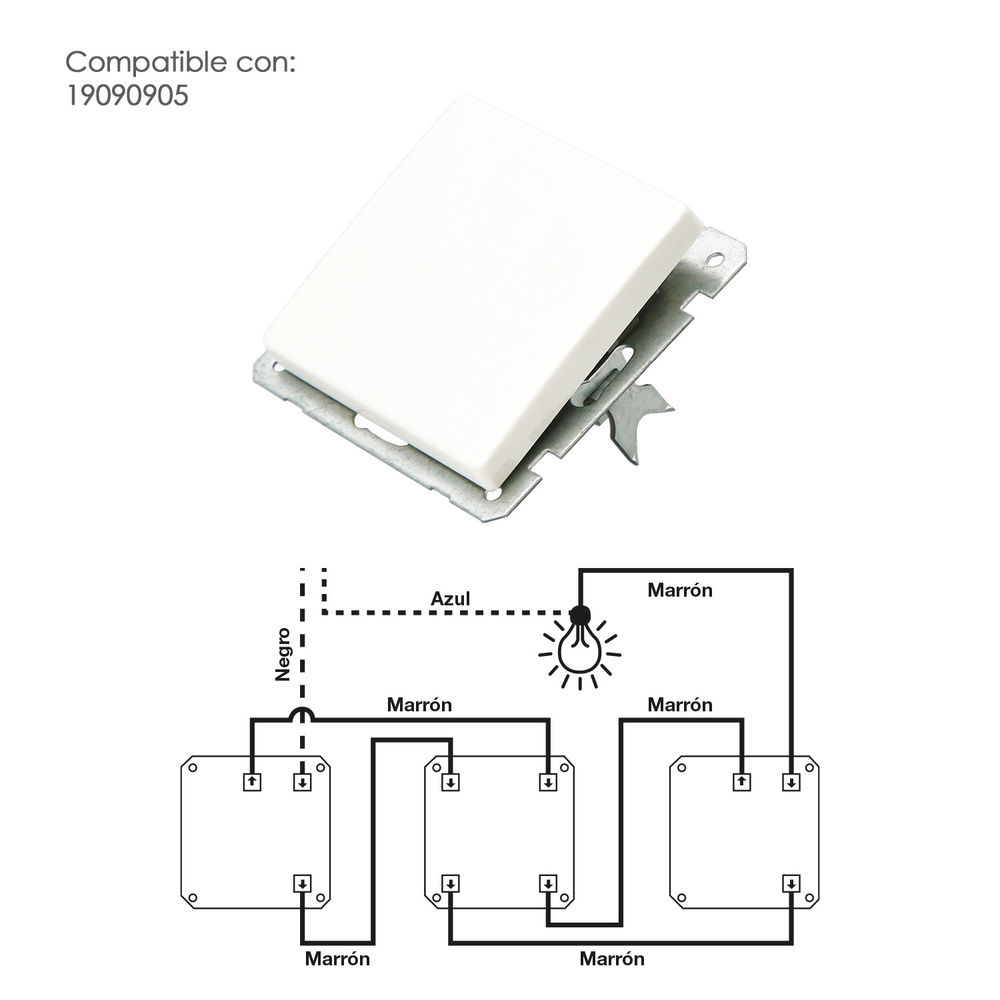 Interruptor / Conmutador Simple (Mecanismo)